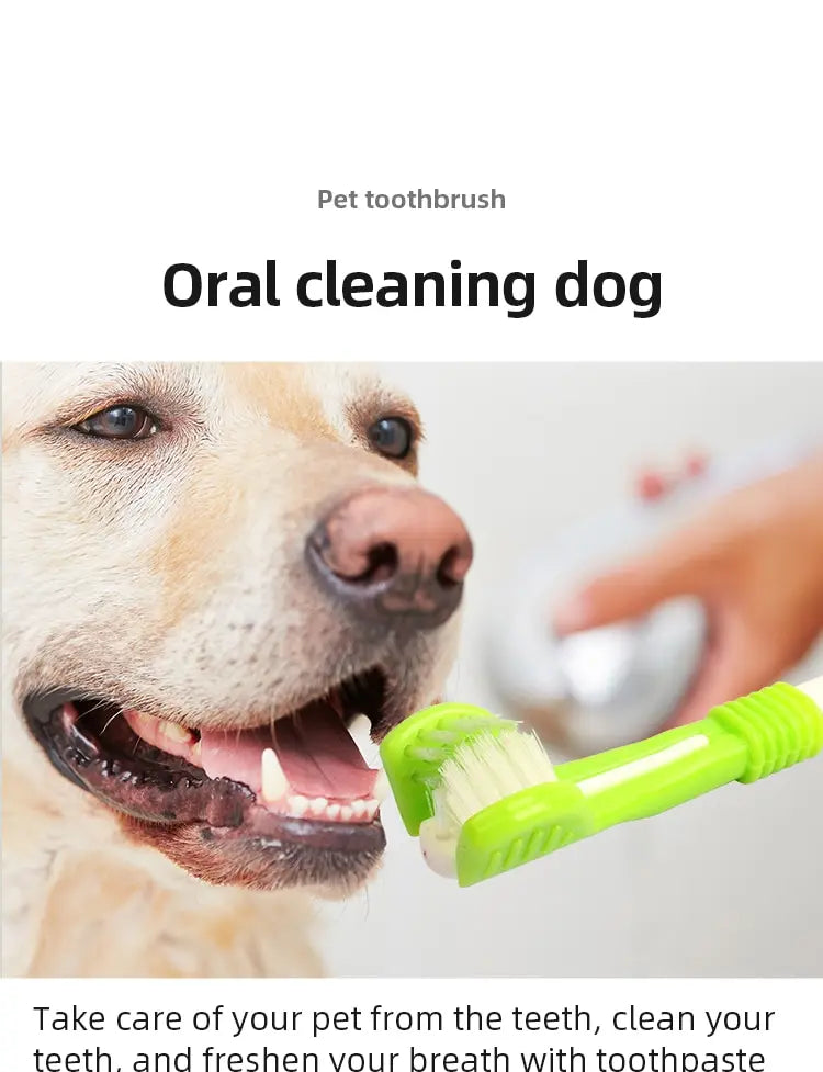 TriAngle Toothbrush for Pets