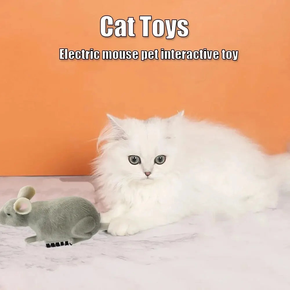 Meow Motion Battery-Operated Mouse