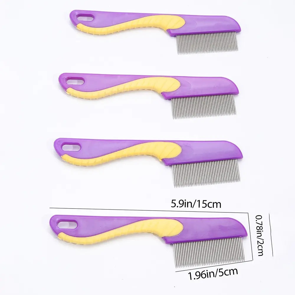 Mane Master Pet Comb Set - Purple