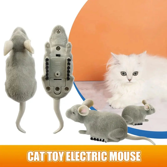 Meow Motion Battery-Operated Mouse